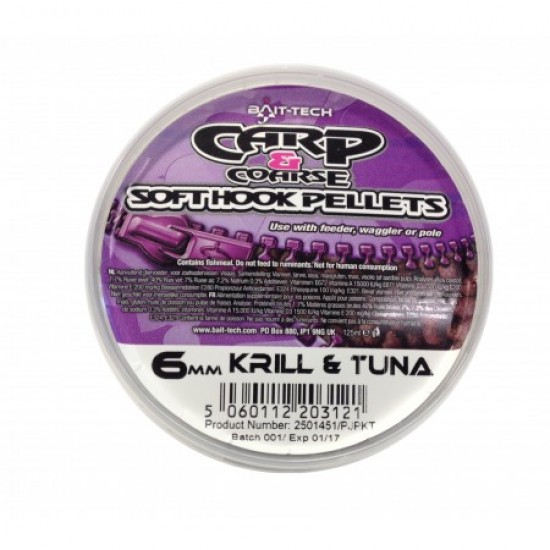 Pelete Moi Bait Tech - Soft Hook Pellets Ton si Krill 6mm